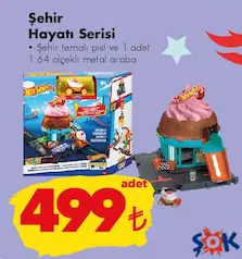 HOT WHEELS OYUNCAK ŞEHİR HAYATI SERİSİ